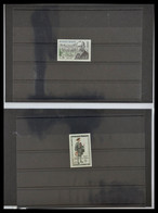 Frankreich: 1945-1986. Nice Collection MNH, IMPERFORATED Stamps Of France 1945-1986 On Stock Cards I - Colecciones Completas