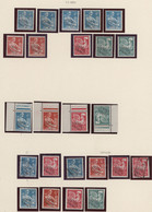 Frankreich - Vorausentwertungen: 1954/1983, PRECANCELLATIONS (préoblitérés), Collection Of Apprx. 40 - Otros & Sin Clasificación