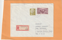 Saar Old Cover Mailed - Lettres & Documents