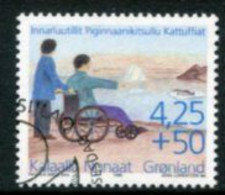 GREENLAND 1996 Society For The Disabled Used  Michel 296 - Gebraucht