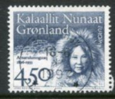 GREENLAND 1996 Europa: Famous Women Used  Michel 293 - Usati