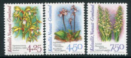 GREENLAND 1996 Arctic Orchids II Ordinary Paper MNH / ** Michel 284x-86x - Ongebruikt