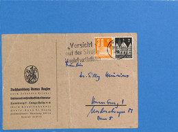 Allemagne Bizone 1948 Postkarte De Hamburg (G1970) - Briefe U. Dokumente