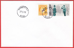 NORWAY - 5154 MONGSTAD (Hordaland County) = Vestland From Jan.1 2020 - Last Day/postoffice Closed On 1998.05.27 - Local Post Stamps