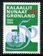 GREENLAND 1995 UNO Anniversary MNH / **. Michel 259 - Ongebruikt