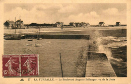 La Turballe * Le Boulevard Auguste Bellanger , Vue De La Jetée - La Turballe