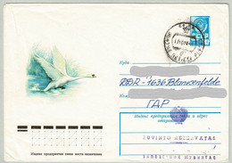 UdSSR / CCCP 1979, Ganzsachen-Brief Nach Blankenfelde (DDR), Schwan / Svan - Cygnes