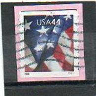 ETATS-UNIS      44 C   2009    Y&T:4156   Roulette  Avec N° : P1111    Sur Fragment Oblitéré - Roulettes