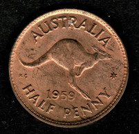 Australia 1959 Halfpenny Choice Uncirculated - ½ Penny