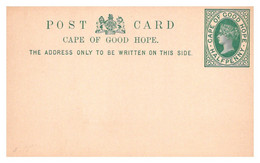 Cap De Bonne Espérance - Entiers Postaux - Cape Of Good Hope (1853-1904)