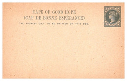 Cap De Bonne Espérance - Entiers Postaux - Cap De Bonne Espérance (1853-1904)