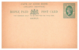 Cap De Bonne Espérance - Entiers Postaux - Cape Of Good Hope (1853-1904)