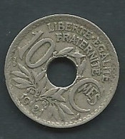 Piece  Monnaie, France, Lindauer, 10 Centimes, 1921 -  Pic 5611 - 10 Centimes