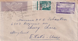 ALGERIE 1948 LETTRE DE ALGER - Storia Postale
