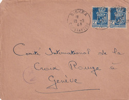 ALGERIE 1943 LETTRE DE BISKRA - Storia Postale