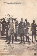 CPA 16 COGNAC LE GENERAL JANIN PENDANT LE DEFILE DES TROUPES TCHECO SLOVAQUES - Cognac