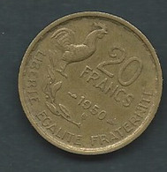 Piece  FRANCE 20 FRANCS 1950 B   -  Pic5711 - 20 Francs