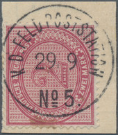 Deutsche Post In China: 1900 (29.9.), 2 Mk. Braunpurpur Mit Stempel "K.D. FELD-POSTSTATION No. 5" (= - China (kantoren)