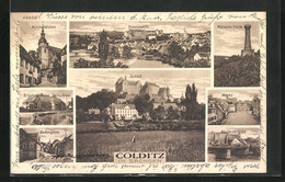 AK Colditz, Heimats-Turm, Schloss Und Erholungsheim Zschadrass - Colditz