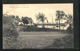 AK Schulau, Blick Auf Die Elbe Und Dampfschiff - Damp