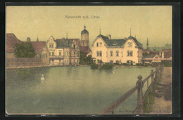 AK Neustadt A. D. Orla, Blick Auf Den Gamsenteich - Neustadt / Orla