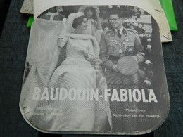 TRES RARE ALBUM DISQUE (2)  DU MARIAGE DE BAUDOUIN ET FABIOLA - History