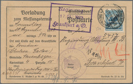 Deutsches Reich - Dienstmarken: 1923, 50 Mrd. M. Schlangenaufdruck, Sehr Seltene Portogerechte Einze - Dienstzegels