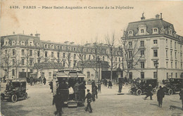 PARIS - Place Saint Augustin Et Caserne De La Pépinière. (ELD éditeur) - Arrondissement: 08