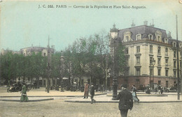 PARIS - La Caserne De La Pépinière Et Place Saint Augustin. - Arrondissement: 08