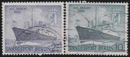 Berlin   .    Michel   .    126/127      .     O       .   Gebraucht     .   /    .   Cancelled - Used Stamps