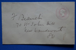 U7 GRANDE BRETAGNE BELLE LETTRE 1900  CACHET BLEU  + AFFRANC. INTERESSANT - Brieven En Documenten