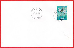 NORWAY - 5370 FJELL (Hordaland County) = Vestland From Jan.1 2020 - Last Day/postoffice Closed On 1998.01.03 - Local Post Stamps