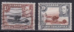 Kenya & Ouganda Colonie Britanique YT*+° 33-46 - Africa Orientale Britannica