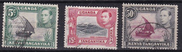 Kenya & Ouganda Colonie Britanique YT*+° 50-62 - Afrique Orientale Britannique