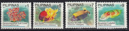Philippines 2011 Fauna Marine Life 4v (1, 5, 7, 9) MNH - Marine Life