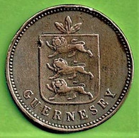 GUERNESEY / 4 DOUBLES / 1830 - Guernsey