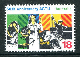 Australia 1977 50th Anniversary Of Australian Council Of Trade Unions MNH (SG 654) - Neufs