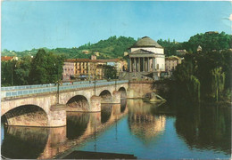 F3761 Torino - Ponte Vittorio Emanuele E Gran Madre Di Dio - Panorama / Viaggiata 1963 - Ponts