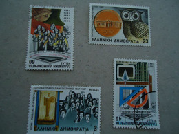 GREECE  USED   STAMPS  1987  HIGHER  EDUCATION - Théâtre