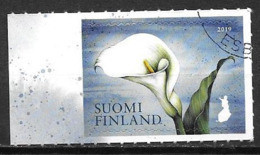 Finlande 2019 Timbre Oblitéré Fleur - Gebraucht