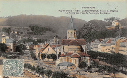 La Bourboule        63         Abside De L'église , Le Pont De La Dordogne     (voir Scan) - La Bourboule