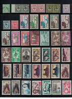 LOT DE 82 TIMBRES MAJORITE OBLITERES, NOUVELLE CALEDONIE, COTE 140€. - Colecciones & Series