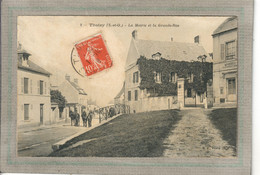 CPA - (78) THOIRY - Aspect Du Quartier De La Mairie Et De La Grande Rue En 1908 - Thoiry