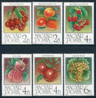 HUNGARY 1986 Fruits MNH / **.  Michel 3848-53 - Ongebruikt