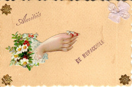 CORSE - MURACCIOLE Près De VEZZANI Et VIVARIO - Rare Carte Gaufrée  Postée En 1922 (de Mme J. Muracciole) - Altri & Non Classificati