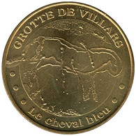 24-0999 - JETON TOURISTIQUE MDP - Grotte De Villars - Le Cheval Bleu - 2010.2 - 2010