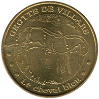 24-0999 - JETON TOURISTIQUE MDP - Grotte De Villars - Le Cheval Bleu - 2010.3 - 2010