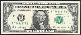 USA 1 Dollar 2017 B  - UNC P- 544 < B - New York NY > - Federal Reserve (1928-...)