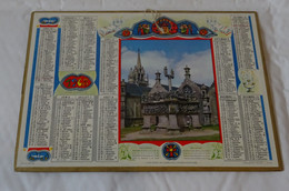 1968 ANNEE BISSEXTILE CALENDRIER CALVAIRE DE GUIMILIAU NORD FINISTERE, OLLER, ARDENNES 08 - Big : 1961-70