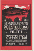 RÜTI - AUSSTELLUNG INDUSTRIE GEWERBE UND LANDWIRTSCHAFTS - 1911 - Rüti